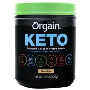 Orgain Keto - Ketogenic Collagen Protein Powder Chocolate 400 grams