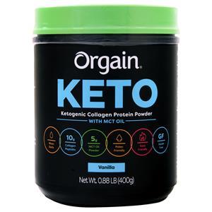 Orgain Keto - Ketogenic Collagen Protein Powder Vanilla 400 grams