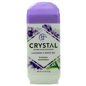 Crystal Invisible Solid Deodorant Lavender & White Tea 2.5 oz