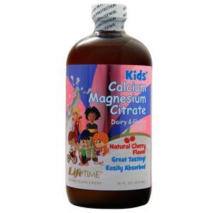 Lifetime Kid's Liquid Calcium Magnesium Citrate Natural Cherry 16 fl.oz