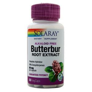 Solaray Butterbur Root Extract - Alkaloid Free  60 vcaps