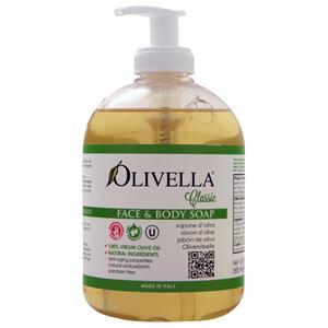 Olivella Face & Body Liquid Soap Classic 16.9 fl.oz