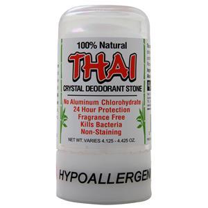 Deodorant Stones of America Thai Crystal Deodorant Stick - 100% Natural Fragrance Free 4.25 oz