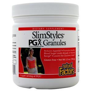 Natural Factors SlimStyles PGX Granules  5.3 oz