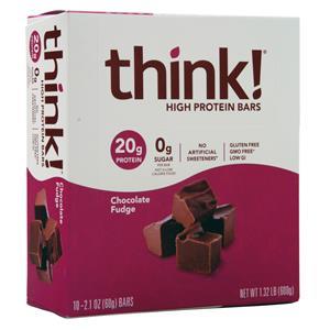 Think Thin High Protein Bar Chocolate Fudge 10 bars