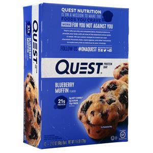 Quest Nutrition Quest Protein Bar Blueberry Muffin 12 bars