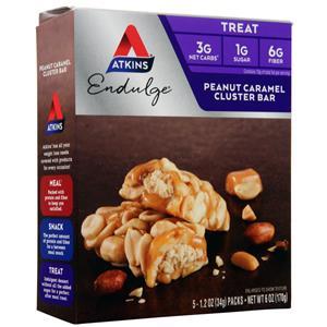 Atkins Endulge Bar Peanut Caramel Cluster 5 bar