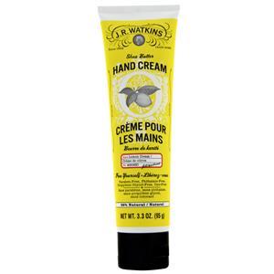 J.R. Watkins Hand Cream - Shea Butter Lemon Cream 3.3 oz