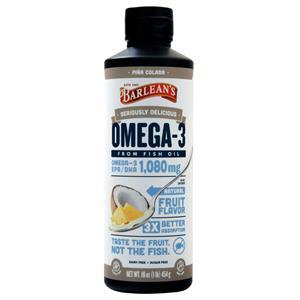 Barlean's Omega-3 From Fish Oil Pina Colada 16 fl.oz