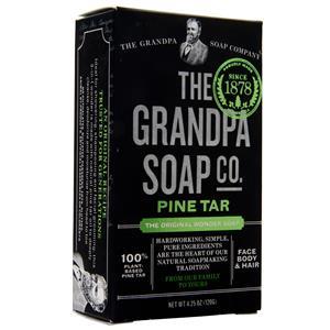 The Grandpa Soap Co Pine Tar Bar Soap  4.25 oz