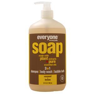 EO Products Everyone for Everybody Soap Coconut + Lemon 32 fl.oz