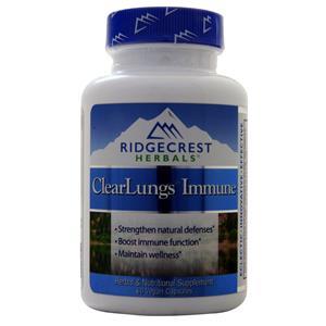 Ridgecrest Herbals ClearLungs Immune  60 vcaps