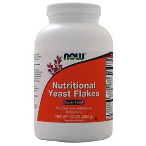 Now Nutritional Yeast Flakes  10 oz