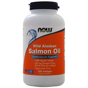 Now Salmon Oil - Wild Alaskan  200 sgels