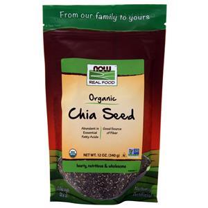 Now Organic Chia Seed  12 oz