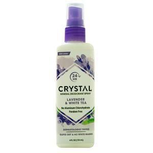 Crystal Mineral Deodorant Spray Lavender & White Tea 4 fl.oz