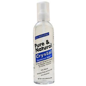 Deodorant Stones of America Pure & Natural Crystal Deodorant Mist Unscented 8 oz