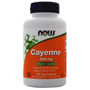 Now Cayenne (500mg)  100 vcaps