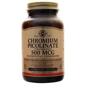 Solgar Chromium Picolinate (500mcg)  120 vcaps