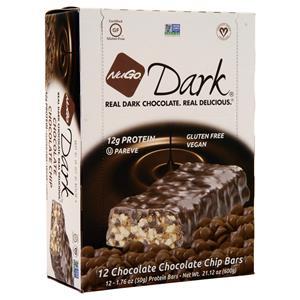 Nugo Nutrition NuGo Dark Bar Chocolate Chocolate Chip 12 bars