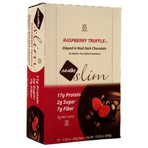 Nugo Nutrition Slim Bar Raspberry Truffle 12 bars