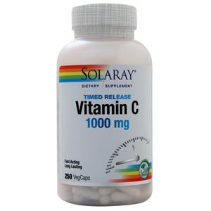 Solaray Vitamin C (1,000mg)  250 vcaps