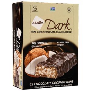 Nugo Nutrition NuGo Dark Bar Chocolate Coconut 12 bars