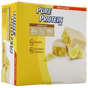 Worldwide Sports Pure Protein Bar Lemon Cake 6 bars