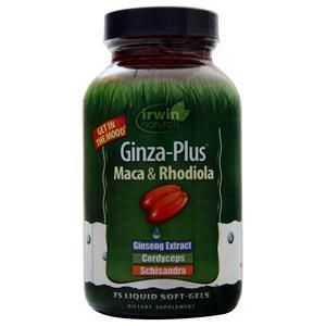 Irwin Naturals Ginza-Plus  75 sgels