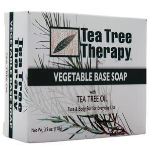 Tea Tree Therapy Vegetable Base Soap  3.9 oz