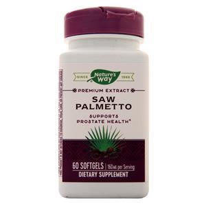 Nature's Way Saw Palmetto - Standardized Extract  60 sgels