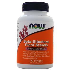 Now Beta-Sitosterol Plant Sterols  90 sgels