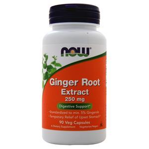 Now Ginger Root Extract  90 vcaps