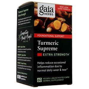 Gaia Herbs Turmeric Supreme - Extra Strength  60 vcaps