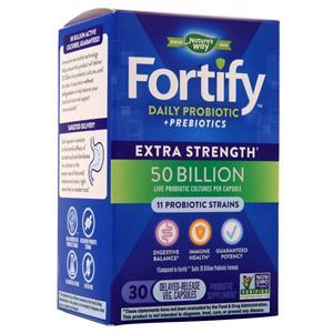 Nature's Way Fortify Daily Probiotic - Extra Strength (50 Billion)  30 vcaps