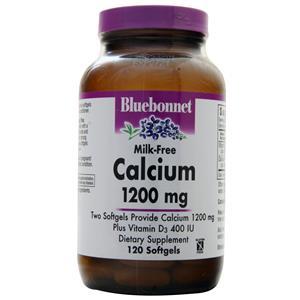Bluebonnet Calcium (1200mg) Milk-Free 120 sgels