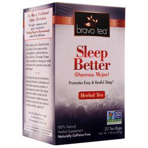 Bravo Tea Sleep Better Herbal Tea  20 pckts