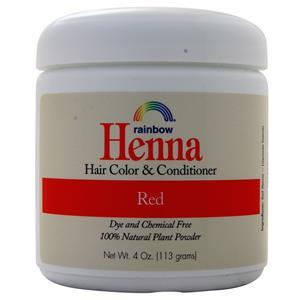 Rainbow Research Henna Hair Color & Conditioner Red 4 oz