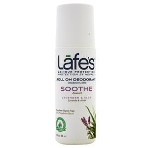 Lafe's Natural Bodycare Roll On Deodorant - Soothe Lavender & Aloe 3 fl.oz
