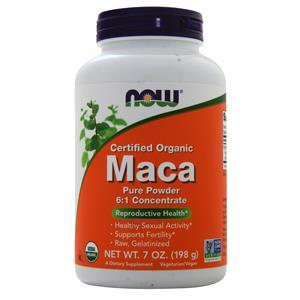 Now Organic Maca Pure Powder  7 oz