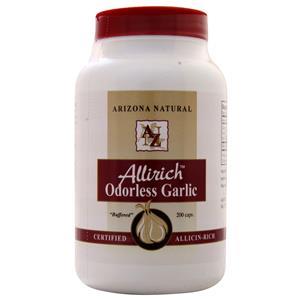 Arizona Natural Products Allirich Odorless Garlic  200 caps