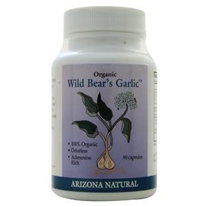 Arizona Natural Products Wild Bear's Garlic - Organic  90 caps
