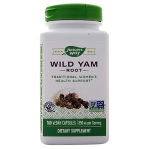 Nature's Way Wild Yam Root  180 vcaps