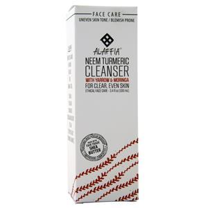 Alaffia Facial Cleanser Neem Turmeric 3.4 fl.oz