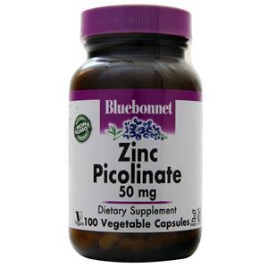 Bluebonnet Zinc Picolinate (50mg)  100 vcaps