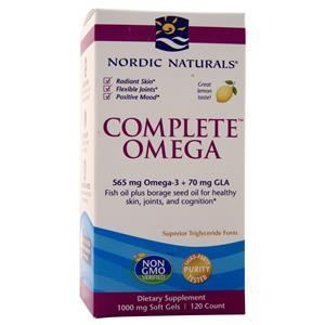 Nordic Naturals Complete Omega Lemon 120 sgels