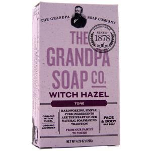 The Grandpa Soap Co Witch Hazel Tone Bar Soap  4.25 oz