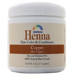 Rainbow Research Henna Hair Color & Conditioner Copper (Red Copper) 4 oz