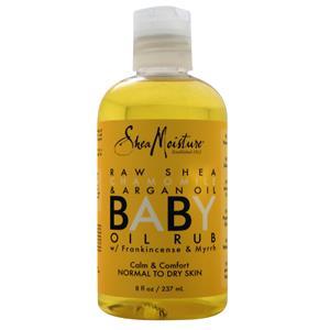 Shea Moisture Raw Shea Chamomile & Argan Oil Baby Oil Rub  8 fl.oz