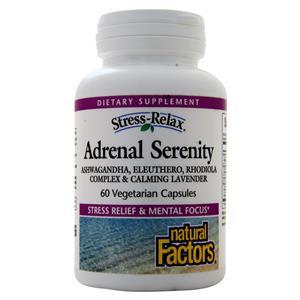 Natural Factors Adrenal Serenity  60 vcaps